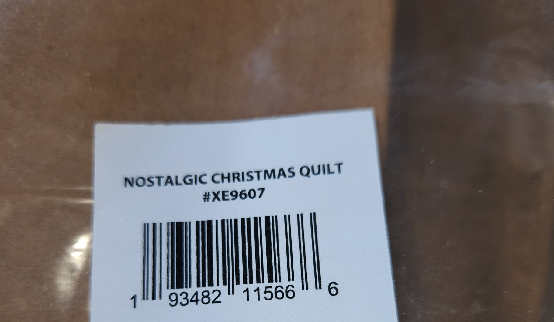 Nostalgic Christmas Quilt