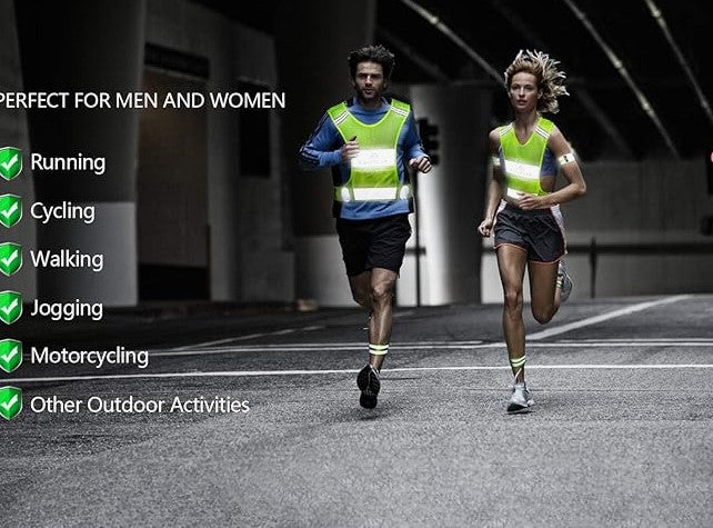 Highly Reflective Safty Vest with free refelective arm bands