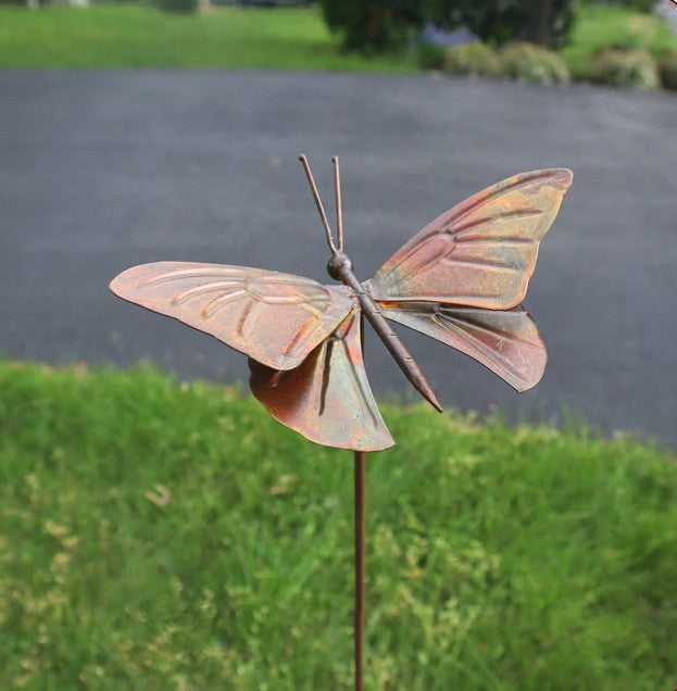 Beautiful Spinning Butterfly Garden Stake
