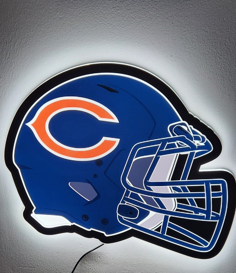 NFL  Helmet  Led  Lights