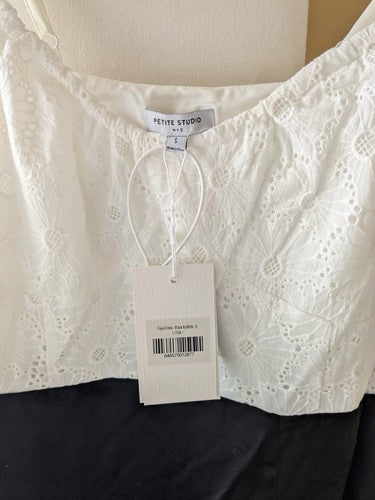 Petite Studio Faye Dress Black-White